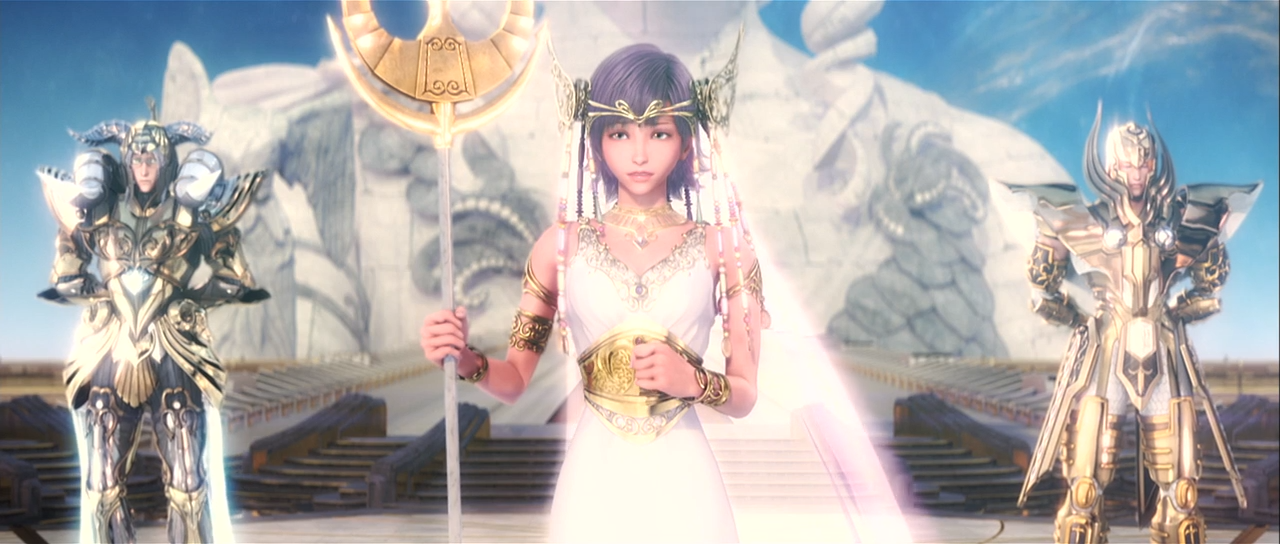 Los caballeros del zodiaco - La leyenda del santuario (?)